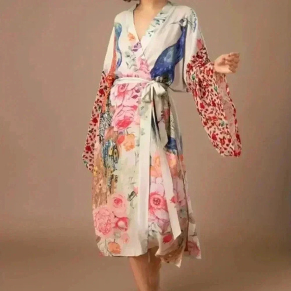 Other - New peacock kimono robe, OS